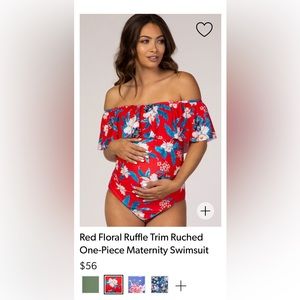 Brand new with tags Pink Blush maternity bathing suit.